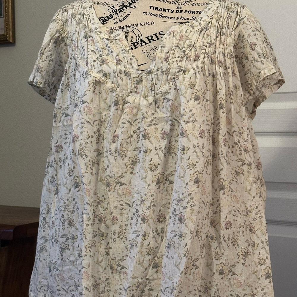 Floral Print Blouse